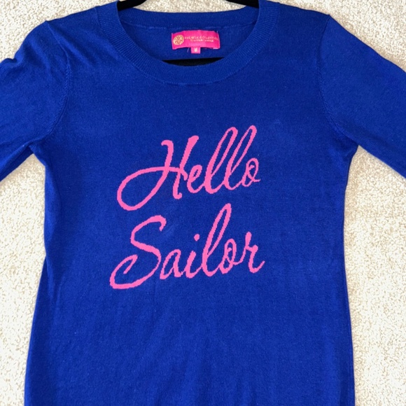 MacBeth Collection nautical sweater S/M - Picture 2 of 8